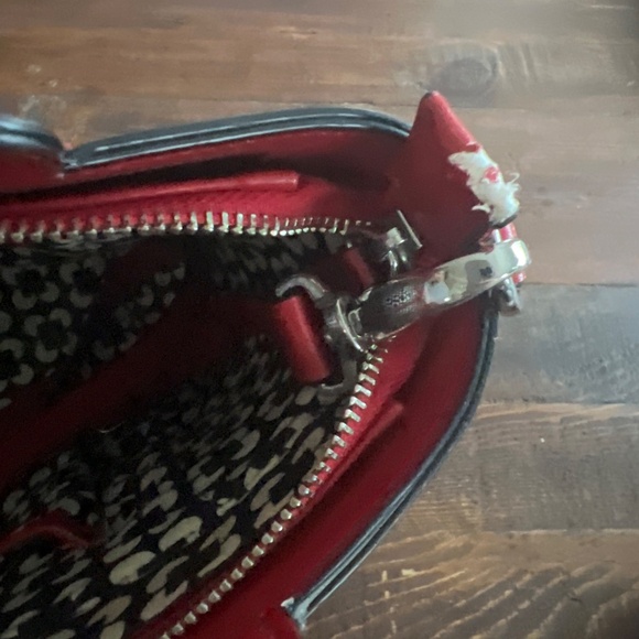 Leather-style Vera Bradley Purse - Picture 5 of 5